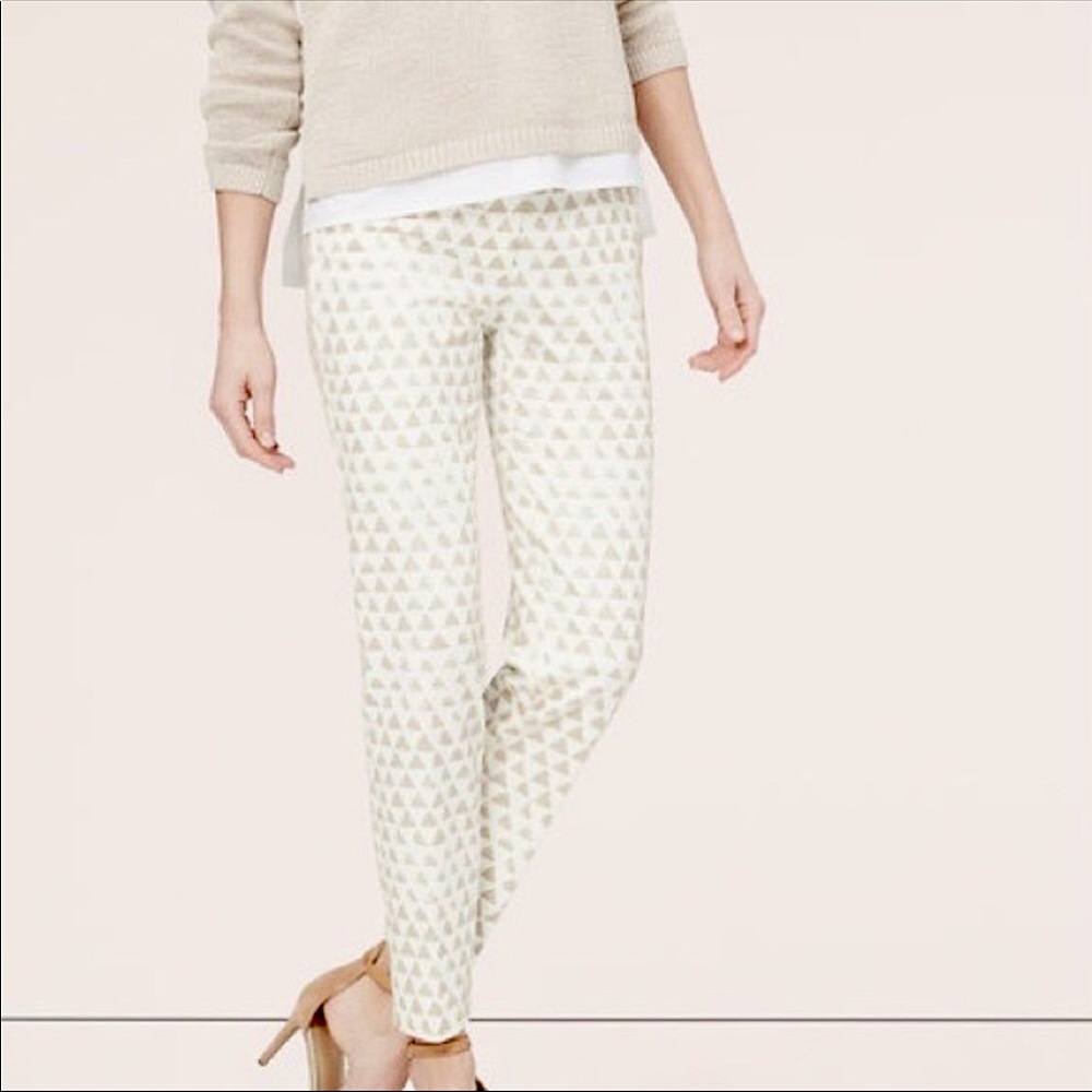 LOFT Geometric Pant
